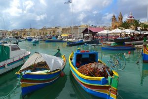 Marsaxlokk : village type de pêcheurs