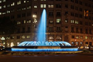 Barcelona : Passeig de Gracia - Place Catalunya